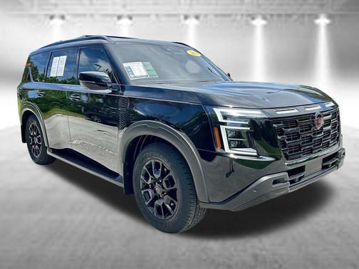 Black 2025 Nissan Armada PRO-4X
