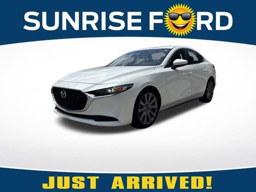 Snowflake White Pearl Mica 2019 Mazda Mazda3 AWD w/Preferred Package