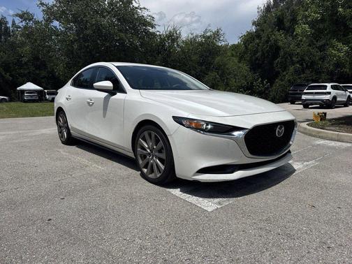 Snowflake White Pearl Mica 2019 Mazda Mazda3 AWD w/Preferred Package