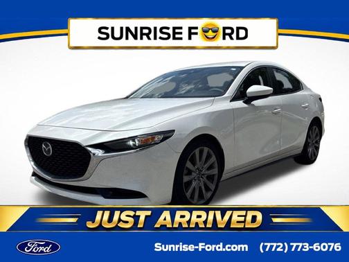Snowflake White Pearl Mica 2019 Mazda Mazda3 AWD w/Preferred Package
