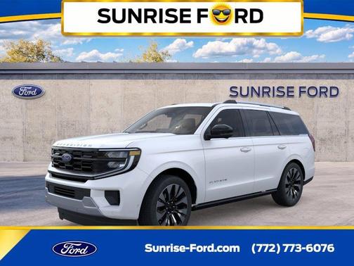 Star White 2026 Ford Expedition Platinum