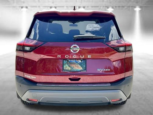 Scarlet Ember 2021 Nissan Rogue SV