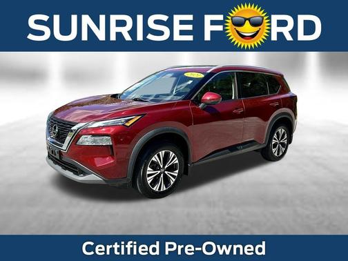 Scarlet Ember 2021 Nissan Rogue SV