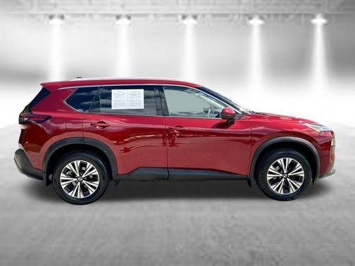 Scarlet Ember 2021 Nissan Rogue SV