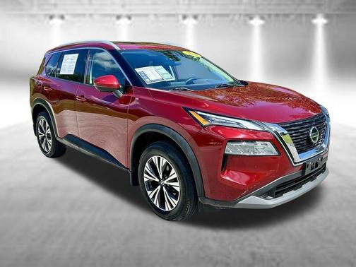 Scarlet Ember 2021 Nissan Rogue SV