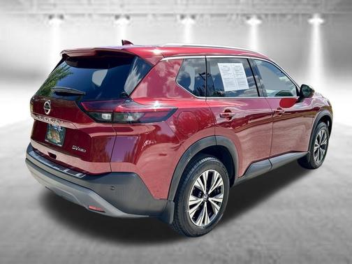 Scarlet Ember 2021 Nissan Rogue SV