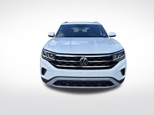 Pure White 2020 Volkswagen Atlas Cross Sport 3.6L V6 SE w/Technology