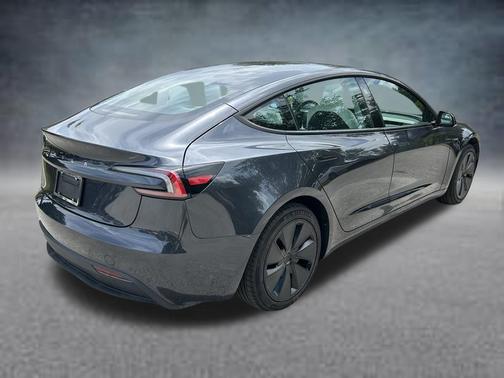 Gray 2025 Tesla Model 3 Long Range