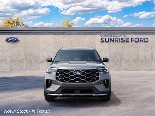 Gray 2027 Ford Explorer Platinum
