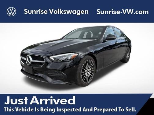 Black 2025 Mercedes-Benz C-Class C 300