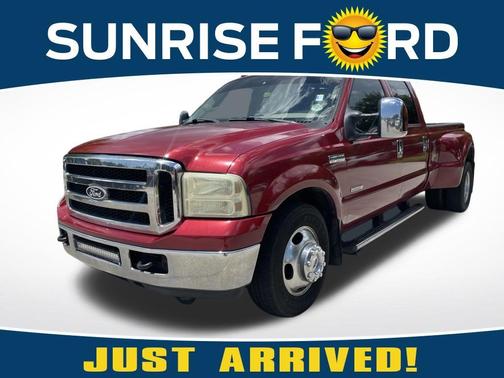 Red Metallic 2006 Ford F-350 Lariat Super Duty