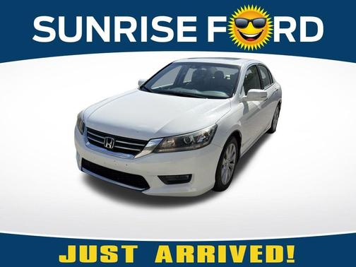 White Orchid Pearl 2014 Honda Accord EX-L
