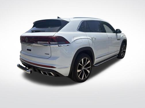 Opal White Pearl Effect 2024 Volkswagen Atlas Cross Sport 2.0T SEL Premium R-Line