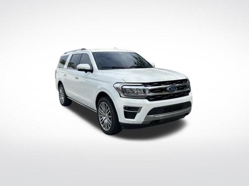 White Metallic 2022 Ford Expedition Max Limited