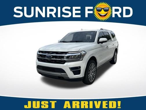 White Metallic 2022 Ford Expedition Max Limited