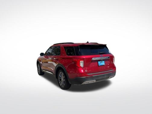 Red 2021 Ford Explorer XLT