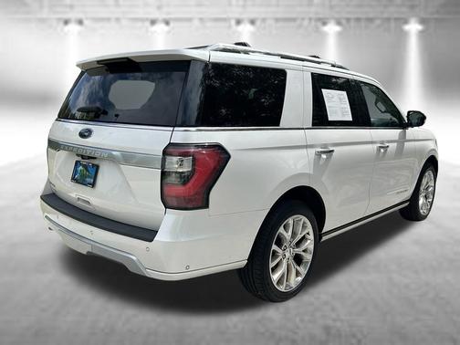 White Platinum Clearcoat Metallic 2019 Ford Expedition Platinum