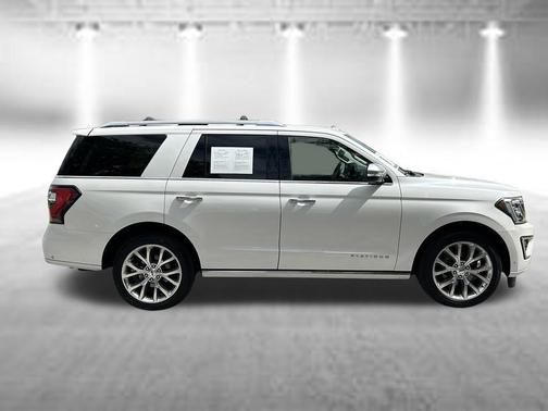 White Platinum Clearcoat Metallic 2019 Ford Expedition Platinum