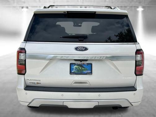 White Platinum Clearcoat Metallic 2019 Ford Expedition Platinum
