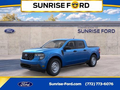 Blue 2026 Ford Maverick XL