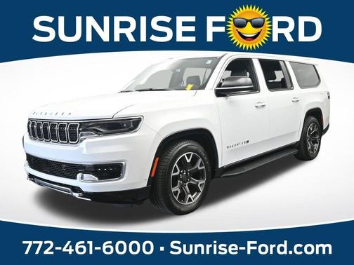 Bright White Clearcoat 2023 Jeep Wagoneer L Series III
