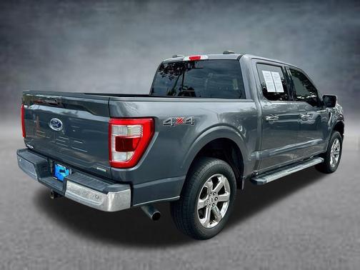 Gray Metallic 2021 Ford F-150 Lariat