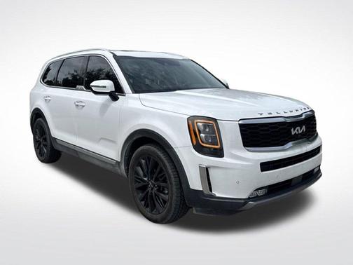 Glacial White Pearl 2022 Kia Telluride SX