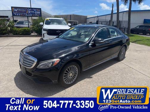 Black 2015 Mercedes-Benz C-Class C 300 4MATIC