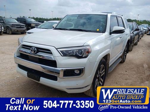 Blizzard Pearl 2022 Toyota 4Runner Limited