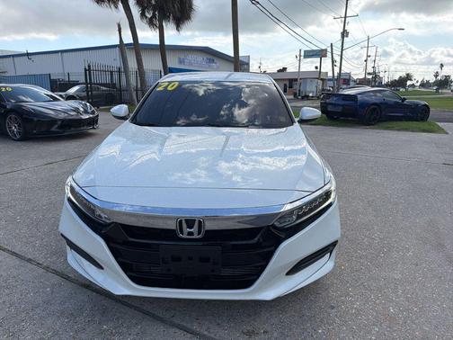Platinum White Pearl 2020 Honda Accord LX 1.5T