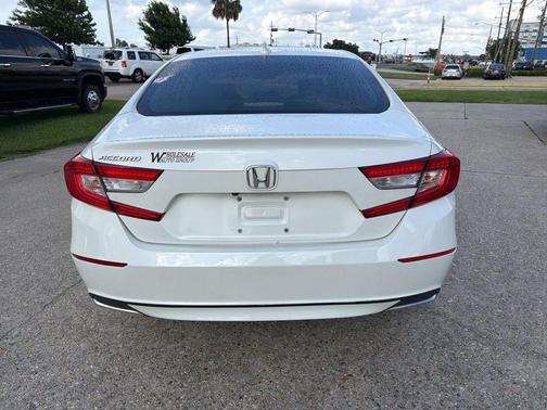 Platinum White Pearl 2020 Honda Accord LX 1.5T