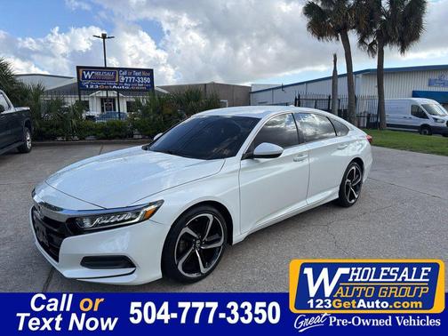Platinum White Pearl 2020 Honda Accord LX 1.5T