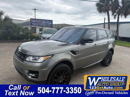 Windward Grey Metallic 2017 Land Rover Range Rover Sport 5.0L Supercharged