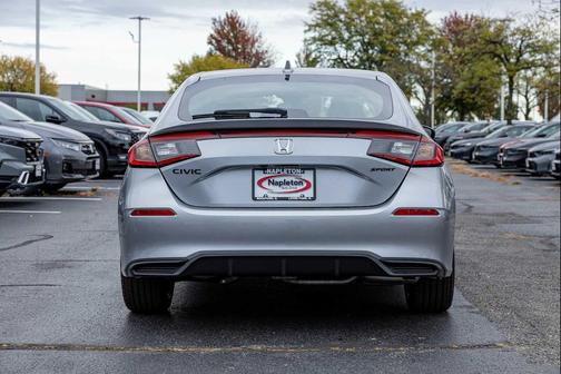 Solar Silver Metallic 2026 Honda Civic Sport