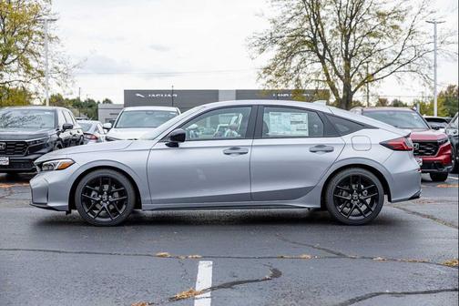 Solar Silver Metallic 2026 Honda Civic Sport