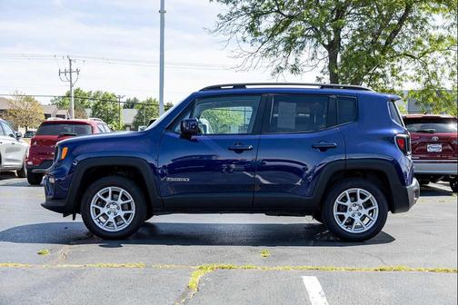 Jetset Blue Clearcoat 2019 Jeep Renegade Latitude