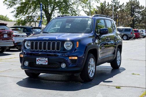 Jetset Blue Clearcoat 2019 Jeep Renegade Latitude