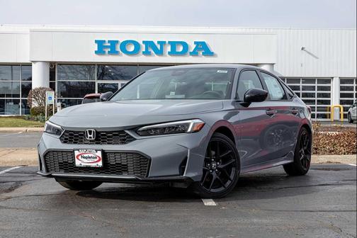 Urban Gray Pearl 2026 Honda Civic Hybrid Sport