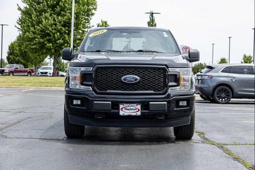 Shadow Black 2018 Ford F-150 XL