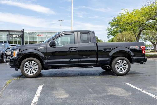 Shadow Black 2018 Ford F-150 XL