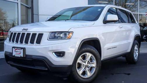 Bright White Clearcoat 2016 Jeep Grand Cherokee Laredo