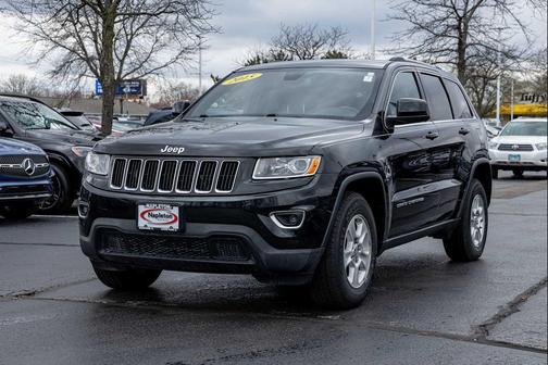 Black Forest Green Pearlcoat 2015 Jeep Grand Cherokee Laredo