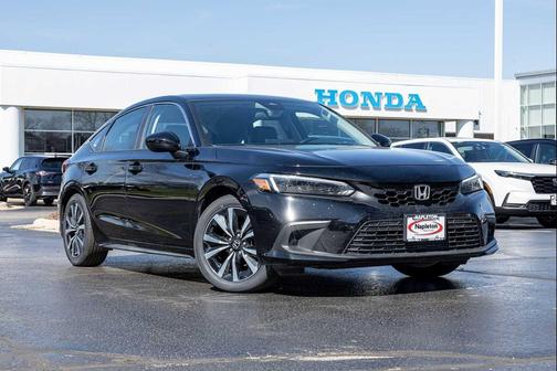 Crystal Black Pearl 2024 Honda Civic EX-L