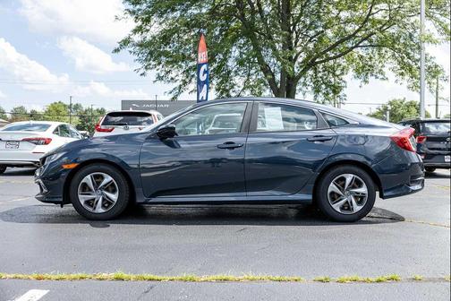 Cosmic Blue Metallic 2020 Honda Civic LX