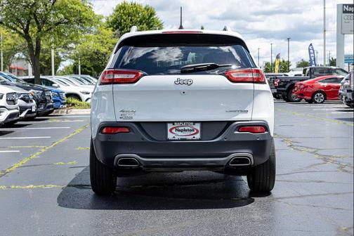 Bright White Clearcoat 2015 Jeep Cherokee Limited