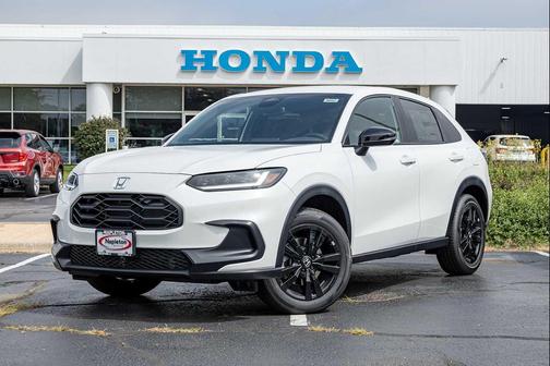 Platinum White Pearl 2026 Honda HR-V AWD Sport SUV
