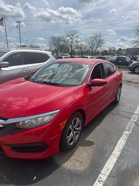 Rallye Red 2018 Honda Civic LX