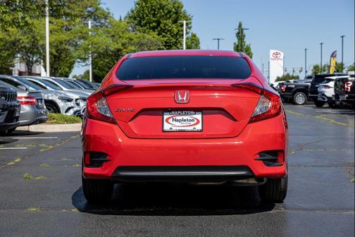 Rallye Red 2018 Honda Civic LX