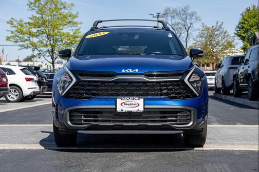 Sapphire Blue 2023 Kia Sportage X-Line