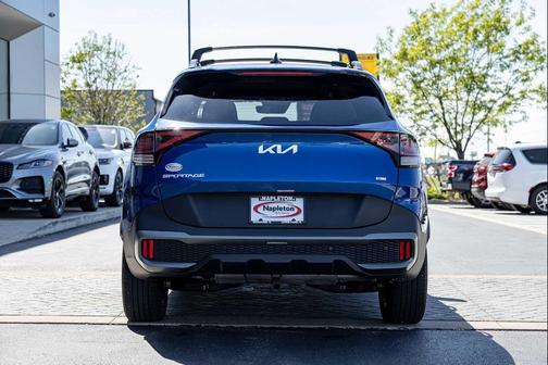 Sapphire Blue 2023 Kia Sportage X-Line